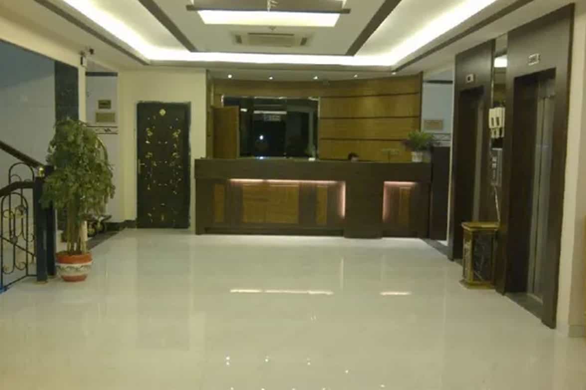Madina Hotel Reception Area 