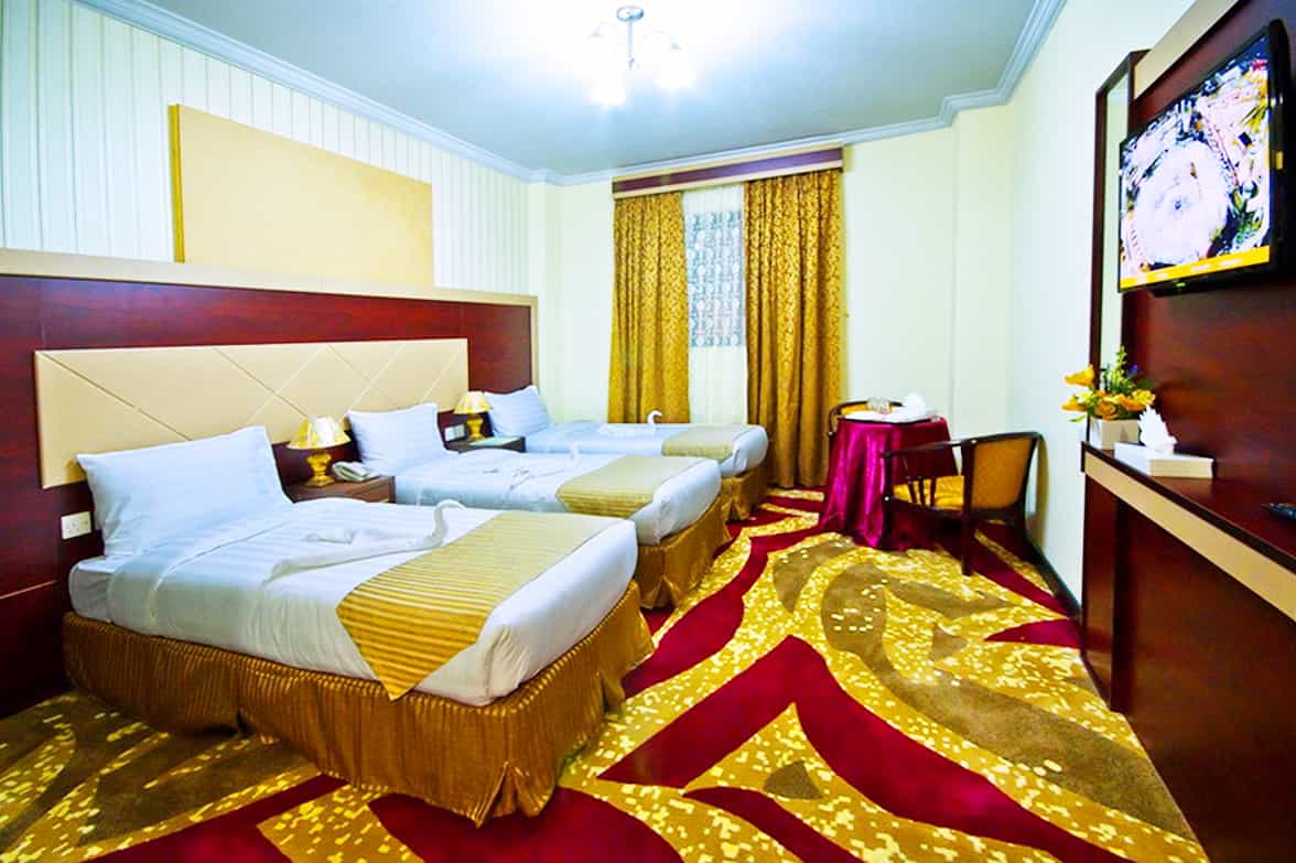 Modern Hotel Triple Room View 