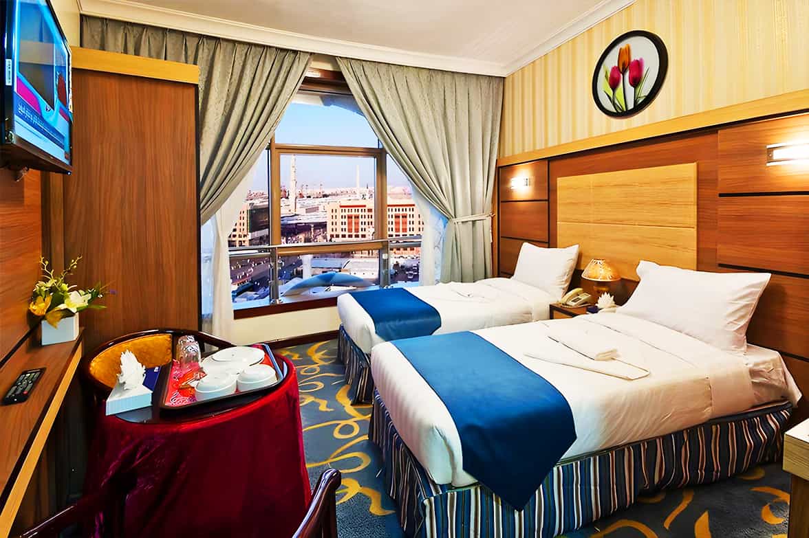 Spiritual Hotel Bedroom View 
