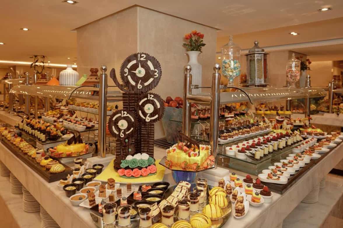 Dessert Variety Buffet Setup 