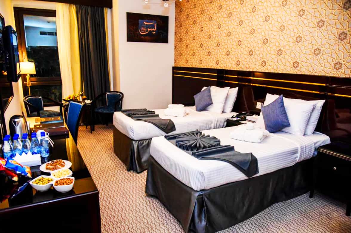 Grand Plaza Twin Room Setup 