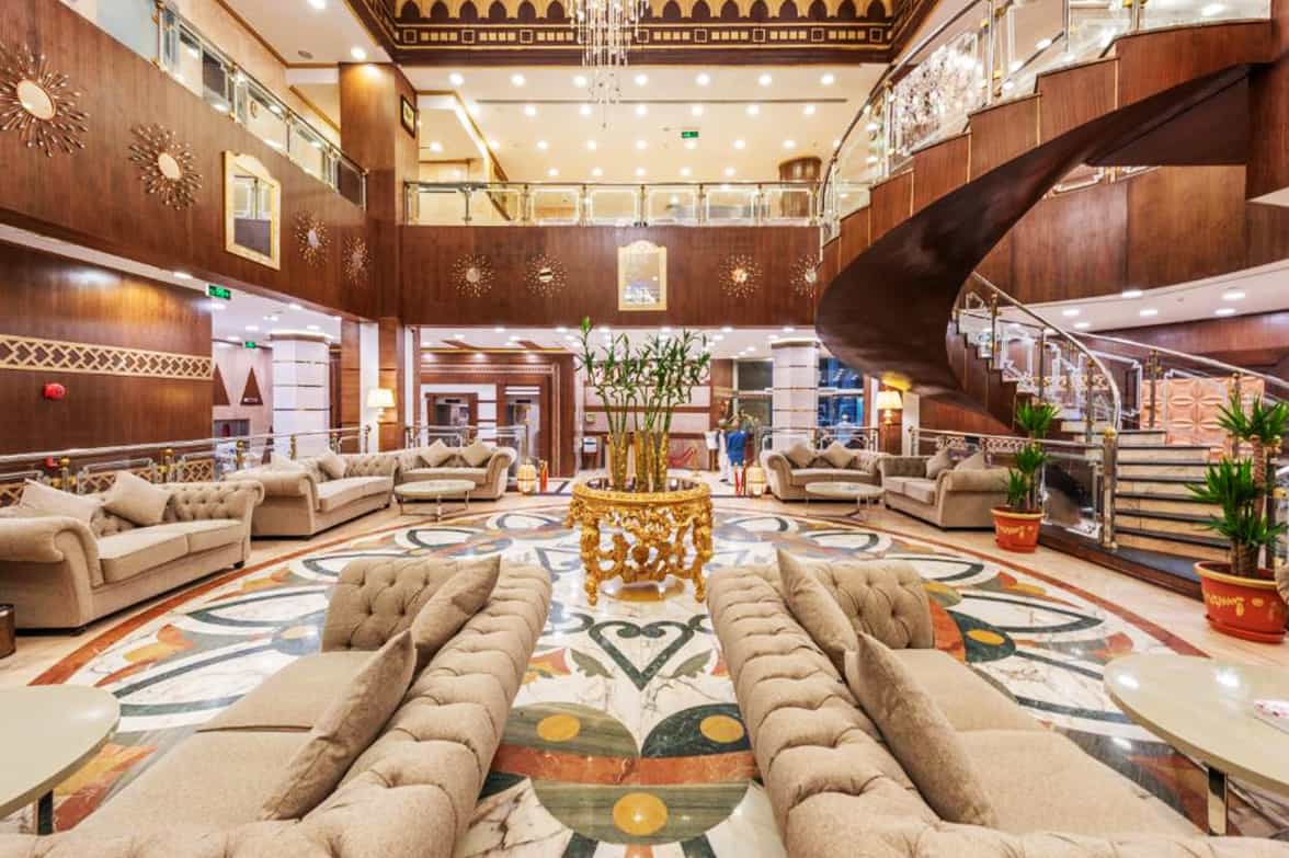 Grand Lobby Spiral Staircase 