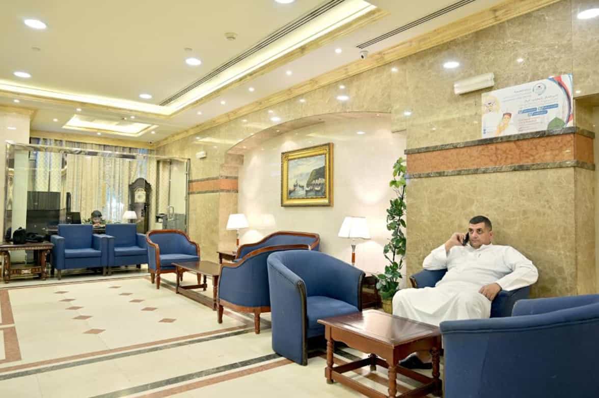 Waha Hotel Sitting Area 
