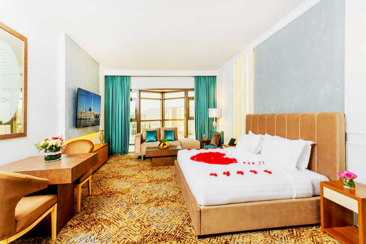Decorated King Bedroom View 