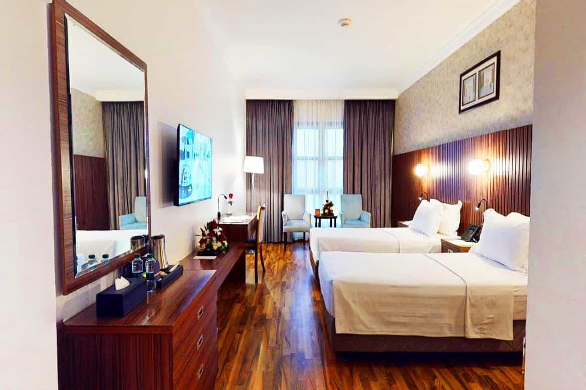 Twin Room With Tea Setup 