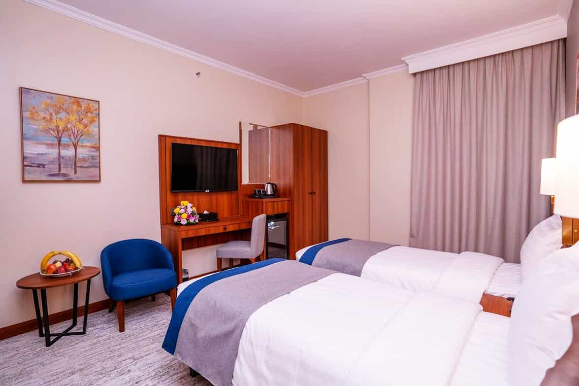 Sparkling Twin Room Comfortable View 