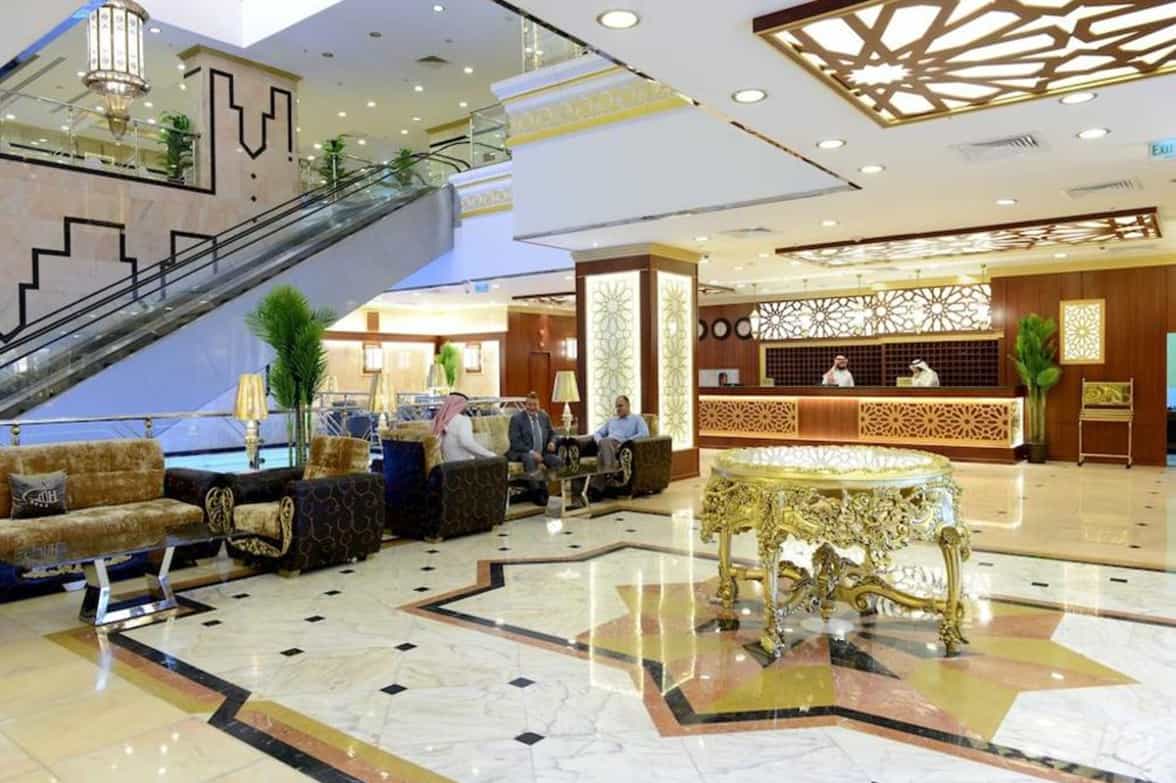 Elegant Hotel Lobby Reception 