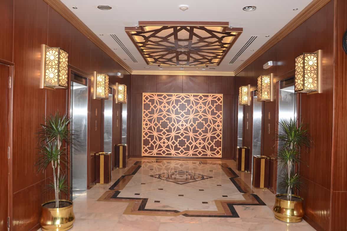 Grand Hotel Lifts Lobby 