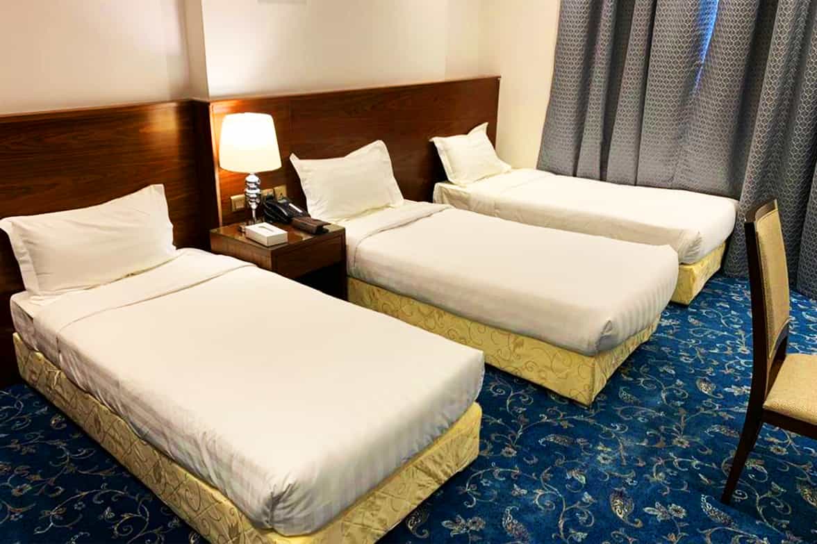 Elegant Hotel Triple Bedspace 
