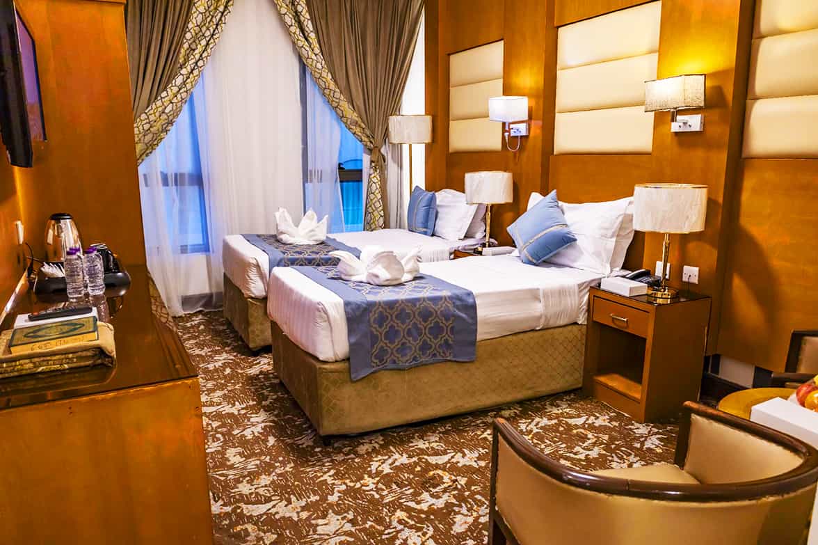 Hotel Double Bed With Teaset 