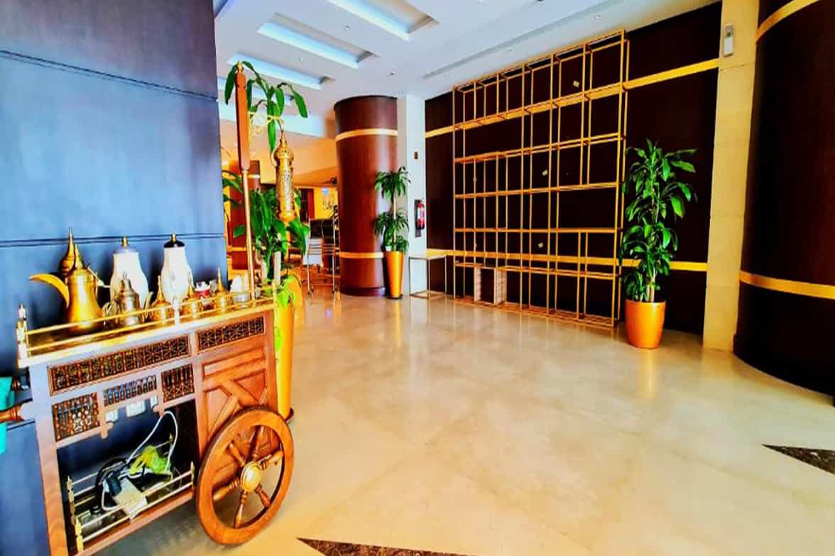 Artistic Hotel Lobby 