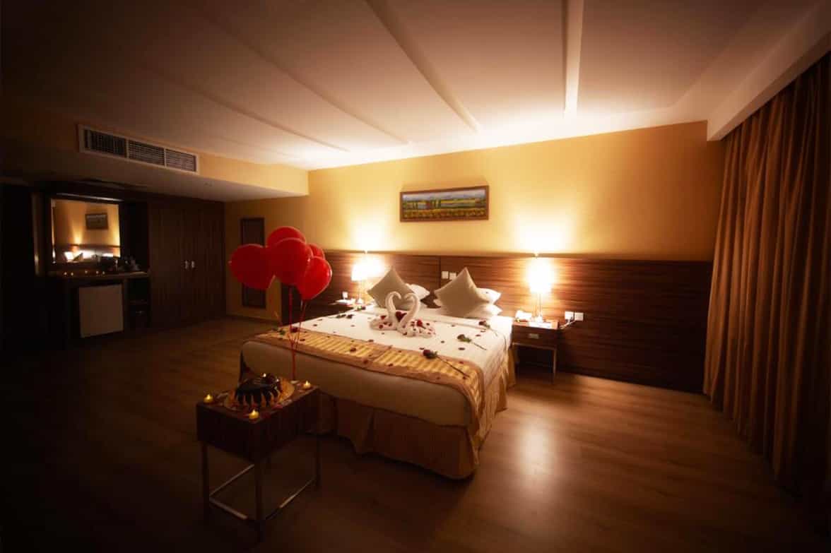 Ornate Getaway Hotel Room 