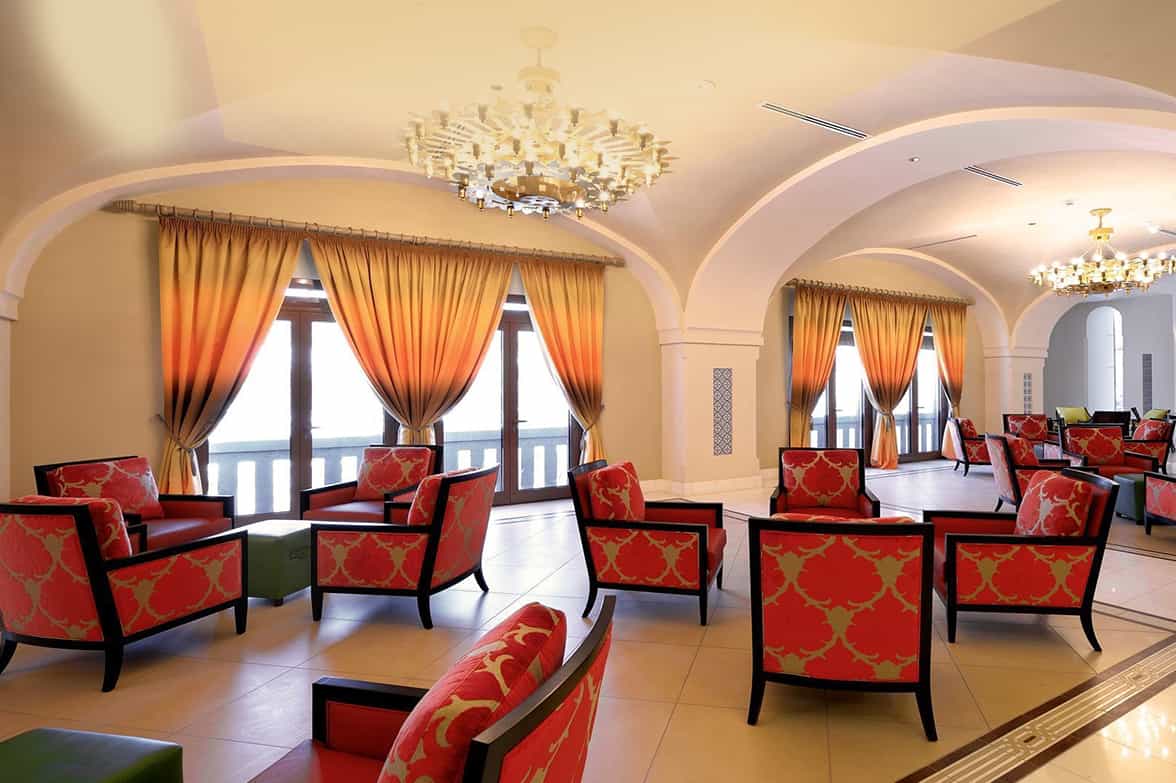 Classical Plush Sitting Area 