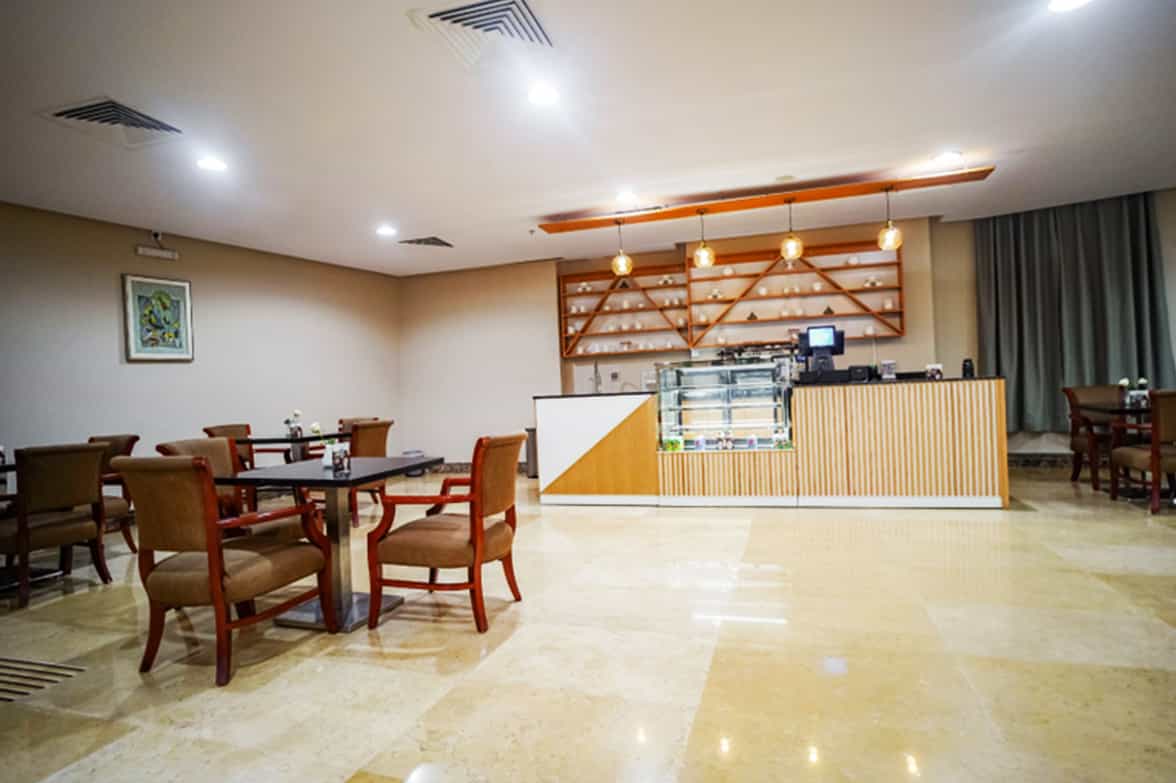 Handcrafted Coffee Dining Space 