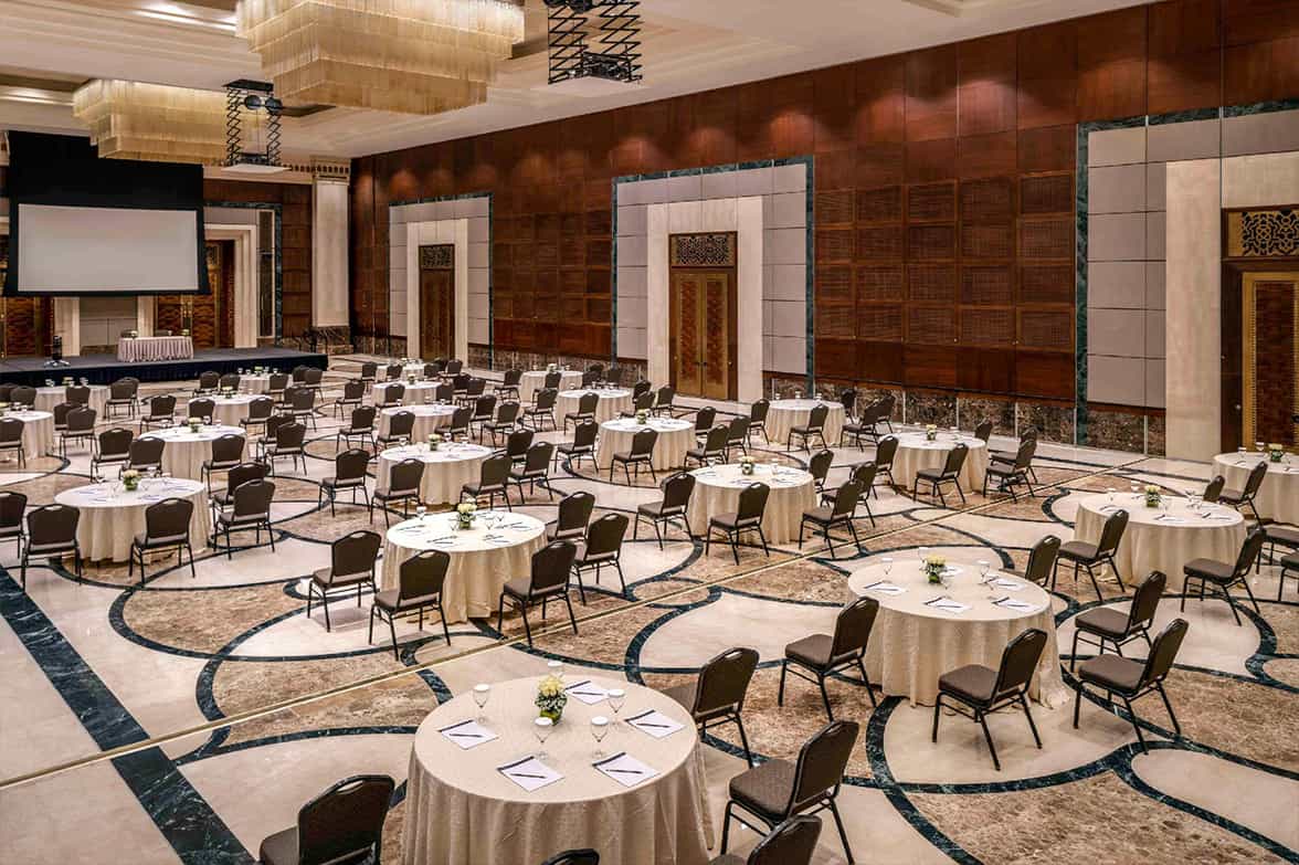 Grand Conference Hall Setup 