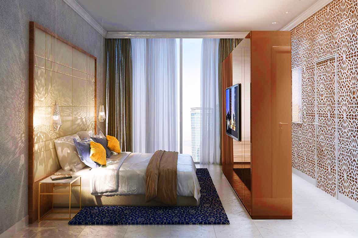 Sumptuous Bedroom Hideaway Area 