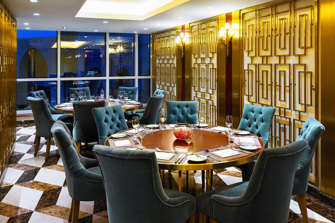 Cozy Royal Gold Sitting Space 