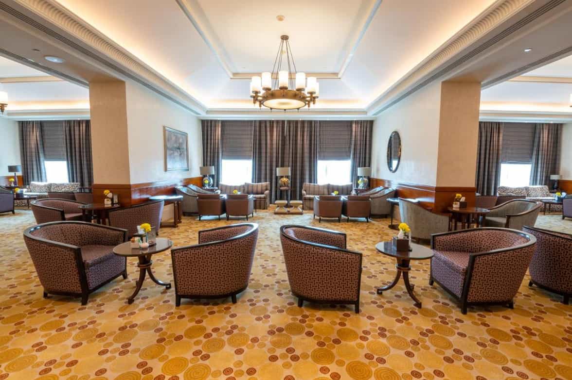 Plush Lobby Sitting Area 