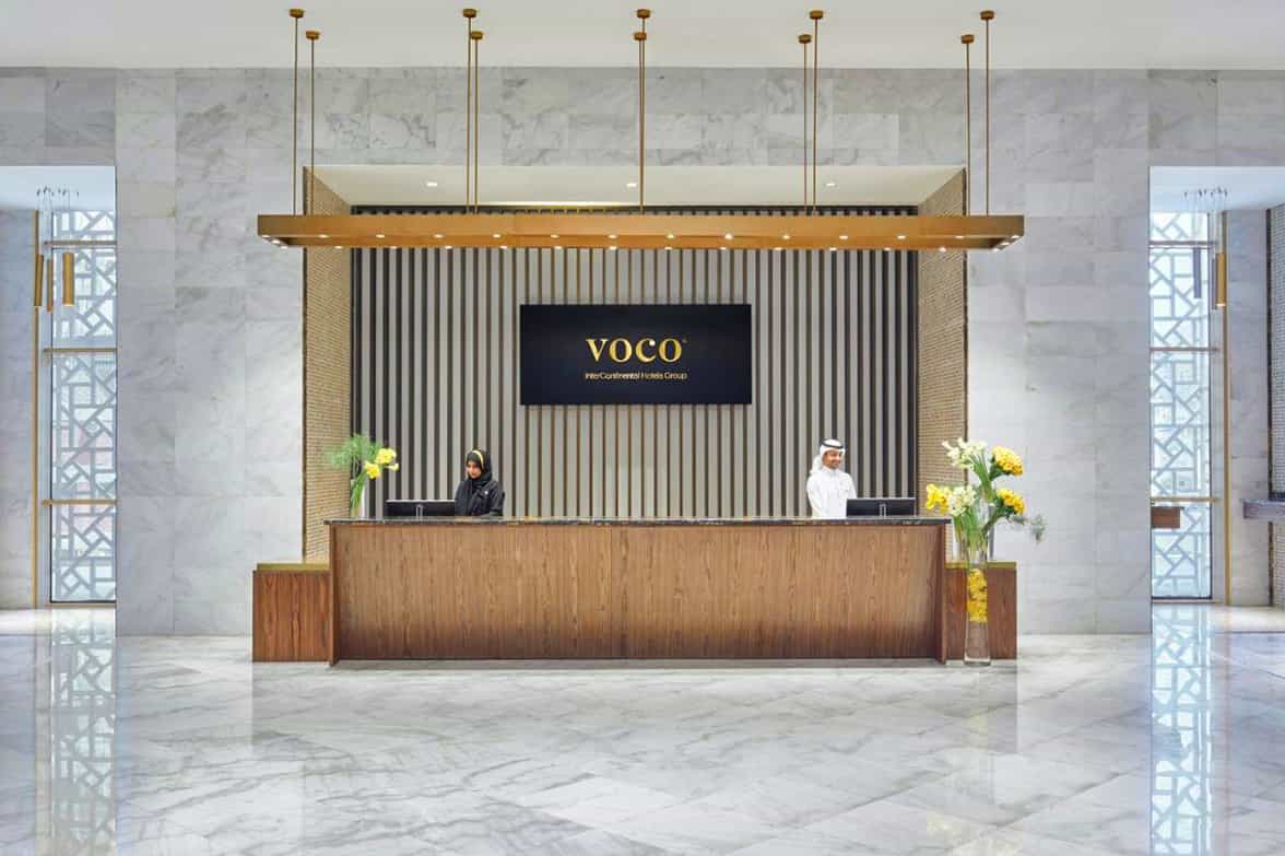 Voco Hotel Beautiful Reception 