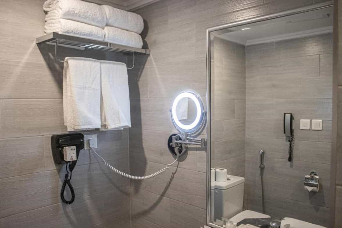 Comfortable Washroom Interior