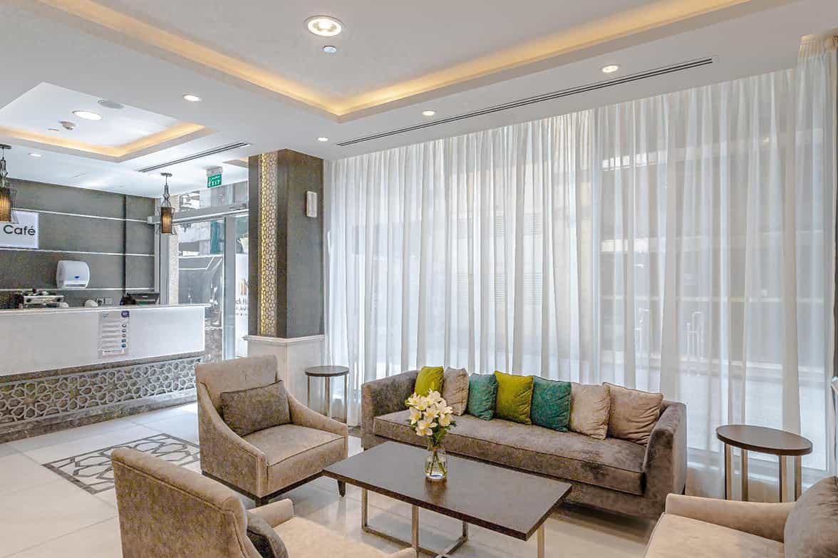 Elegant Hotel Sitting Area