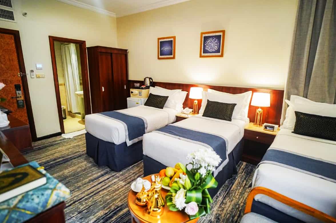 Plush Triple Bed Ammenities